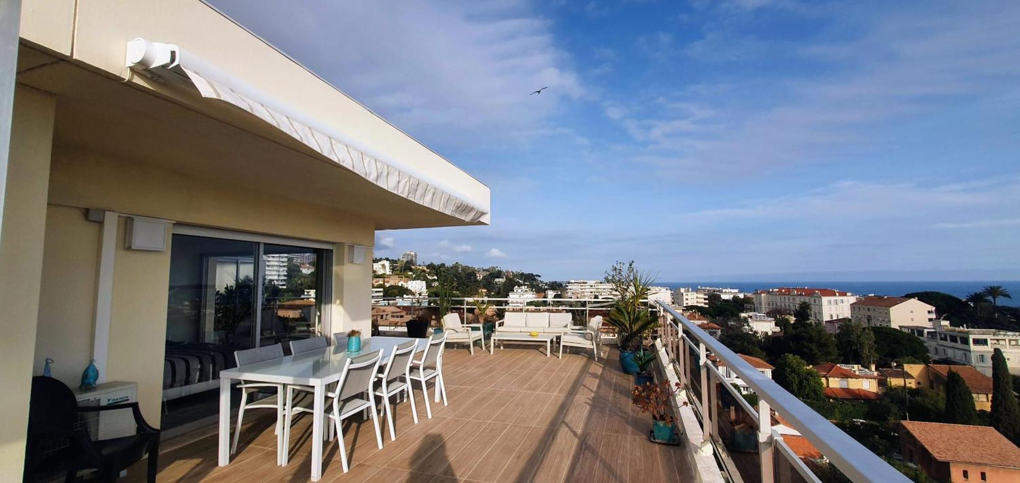 Villa Sur Le Toit - Vue Mer Exceptionnelle Cannes Extérieur photo