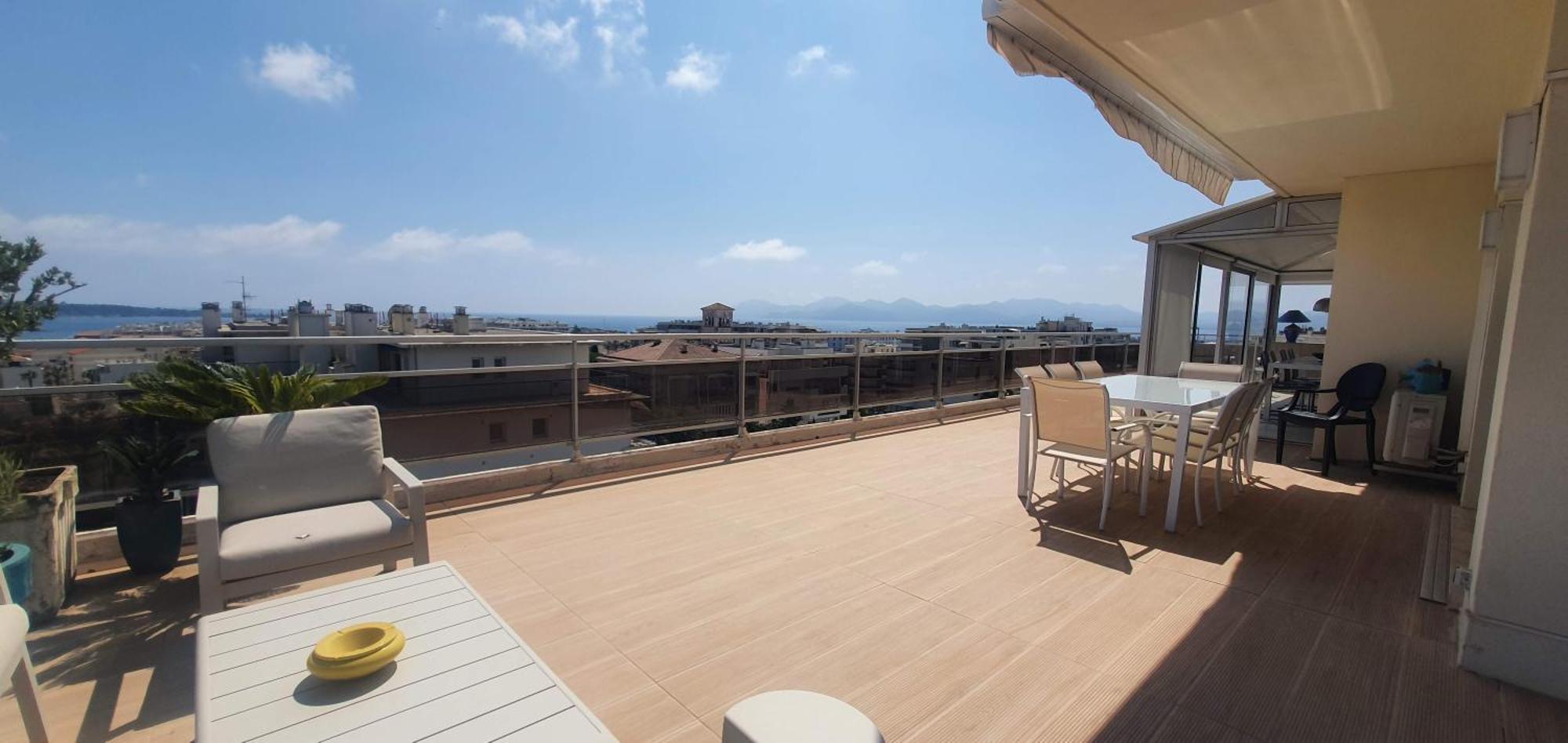 Villa Sur Le Toit - Vue Mer Exceptionnelle Cannes Extérieur photo