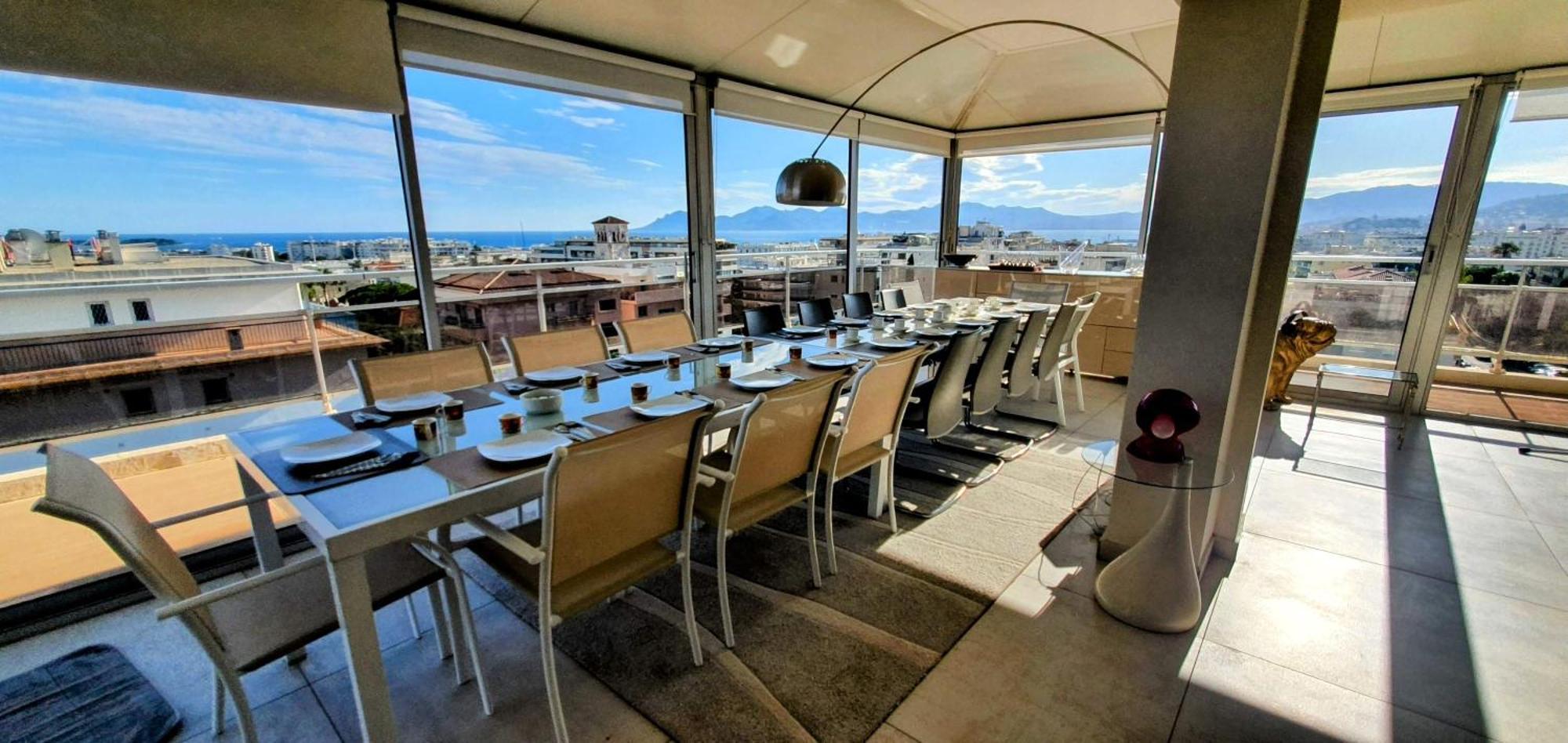 Villa Sur Le Toit - Vue Mer Exceptionnelle Cannes Extérieur photo