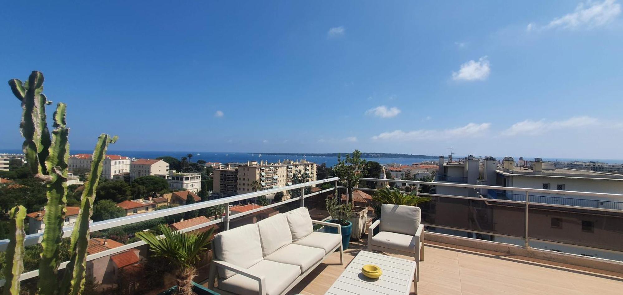 Villa Sur Le Toit - Vue Mer Exceptionnelle Cannes Extérieur photo