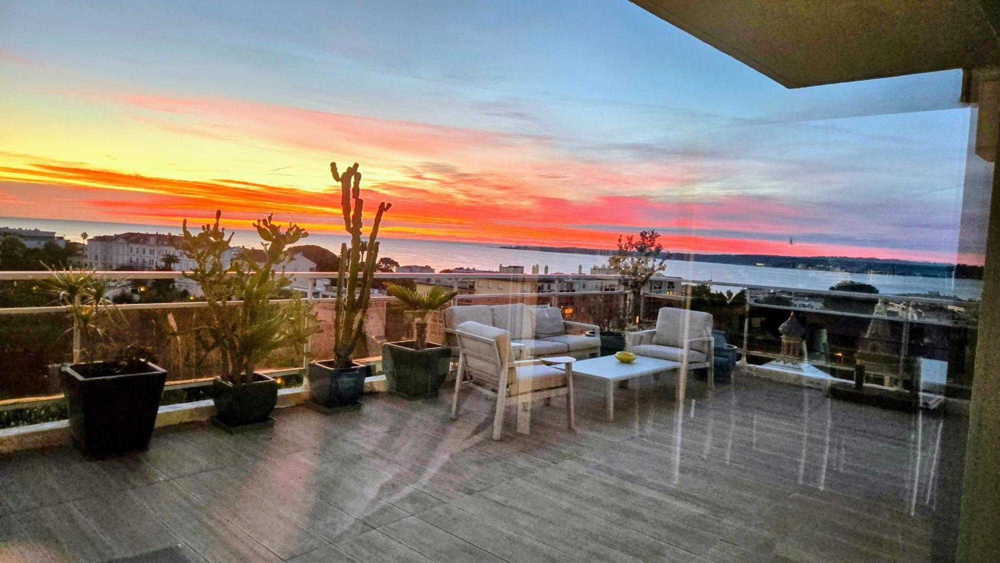 Villa Sur Le Toit - Vue Mer Exceptionnelle Cannes Extérieur photo