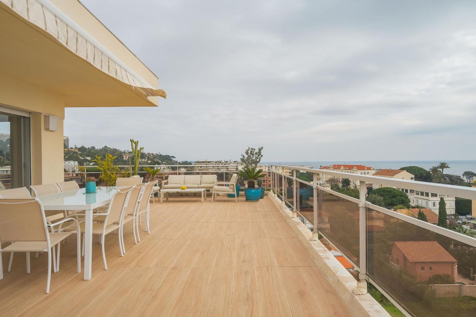 Villa Sur Le Toit - Vue Mer Exceptionnelle Cannes Extérieur photo