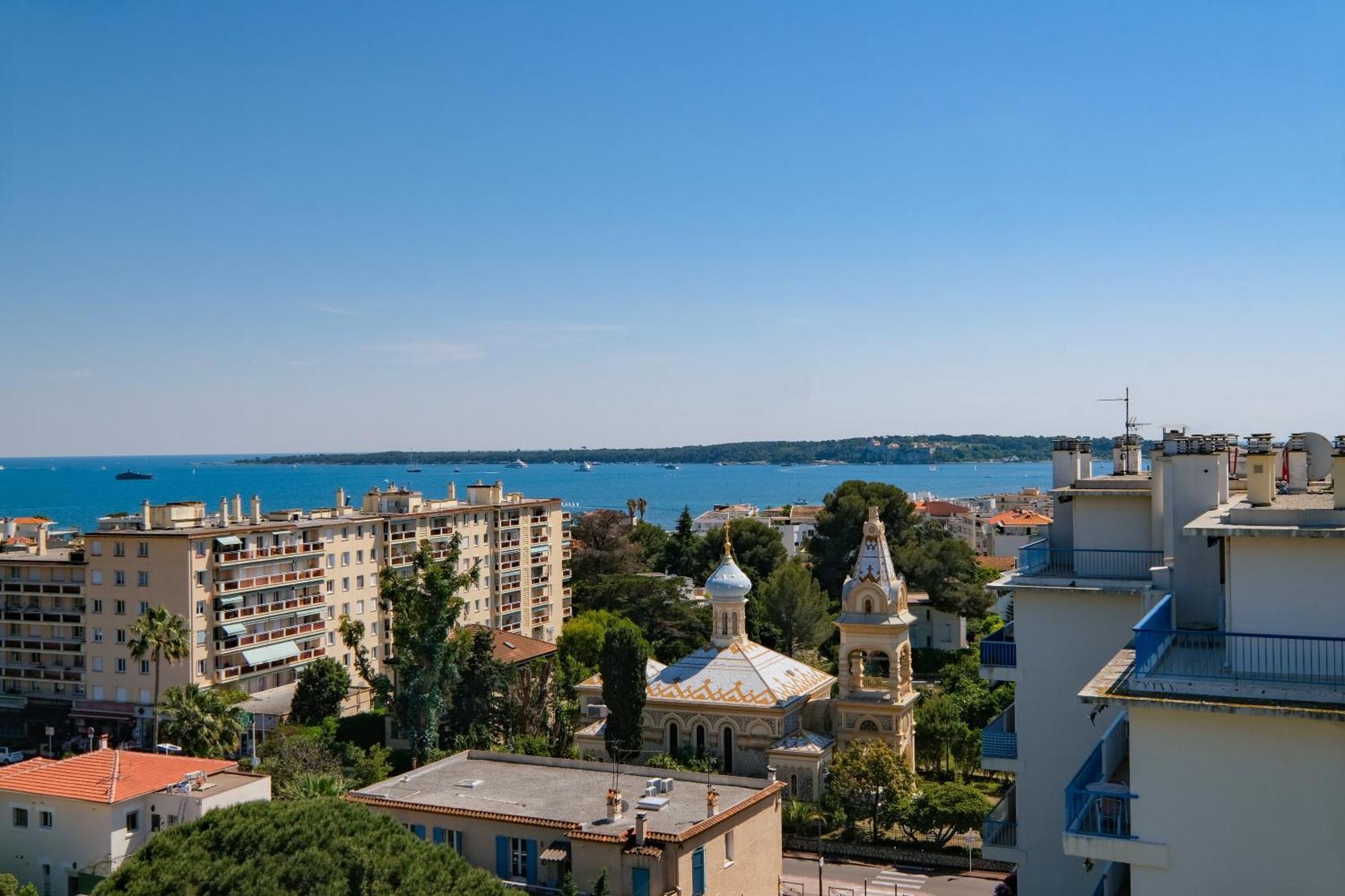 Villa Sur Le Toit - Vue Mer Exceptionnelle Cannes Extérieur photo