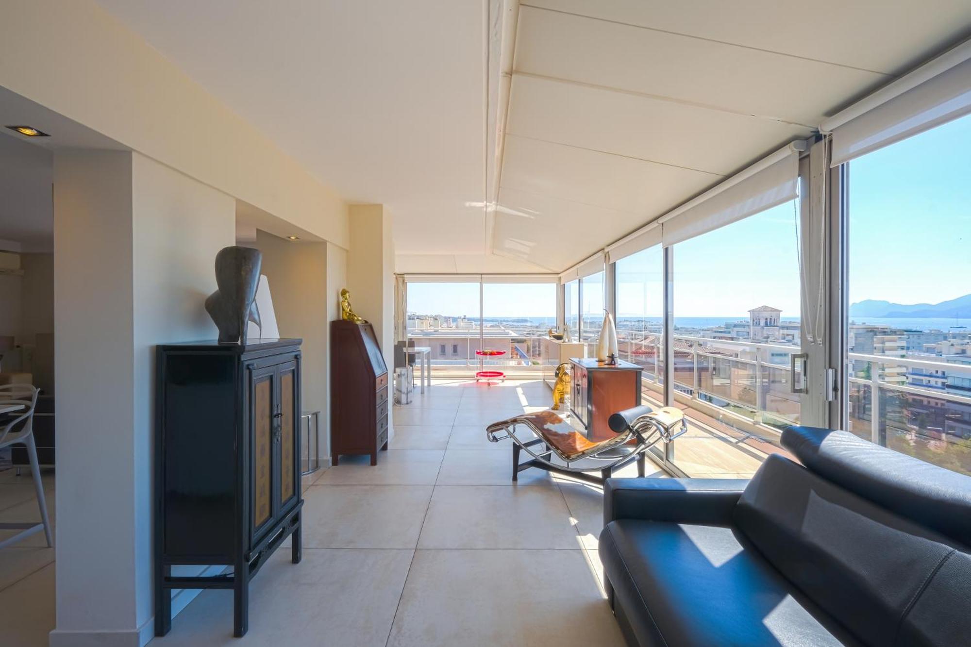 Villa Sur Le Toit - Vue Mer Exceptionnelle Cannes Extérieur photo