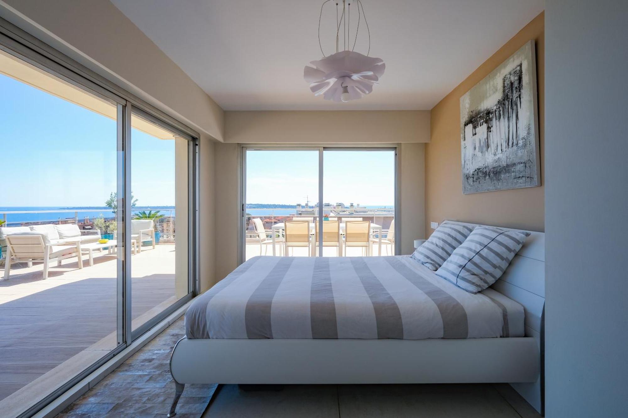 Villa Sur Le Toit - Vue Mer Exceptionnelle Cannes Extérieur photo