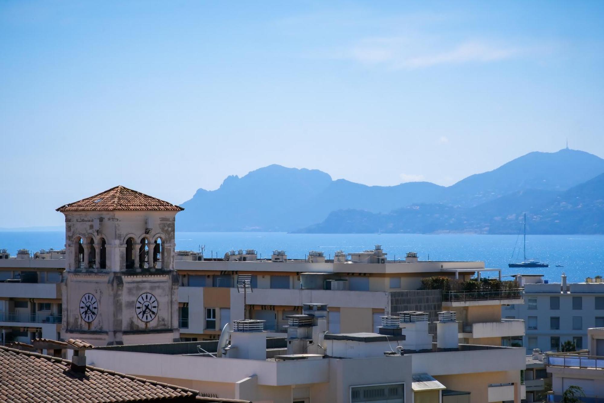 Villa Sur Le Toit - Vue Mer Exceptionnelle Cannes Extérieur photo
