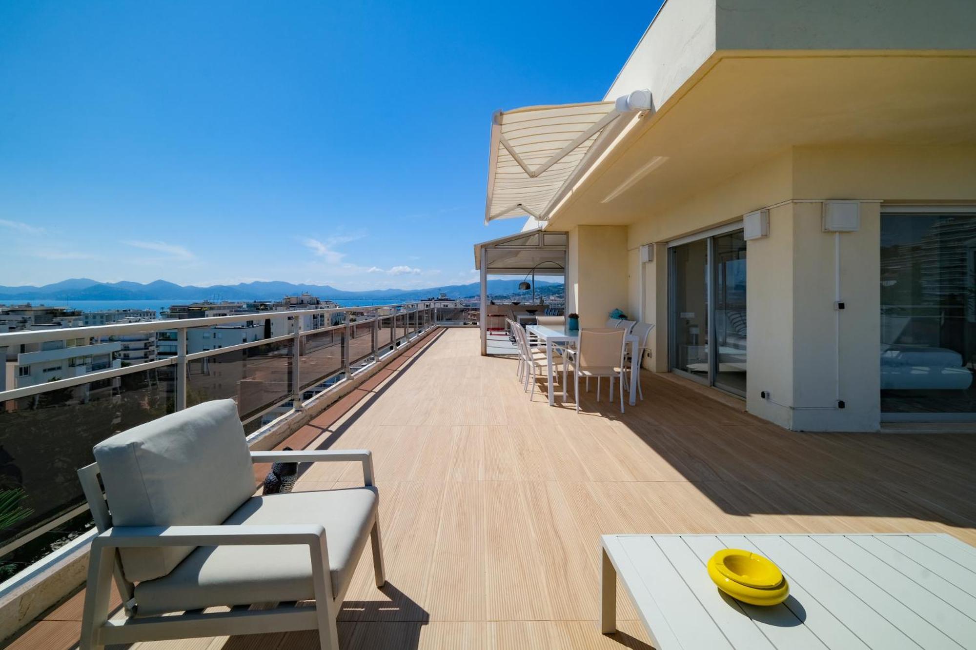Villa Sur Le Toit - Vue Mer Exceptionnelle Cannes Extérieur photo