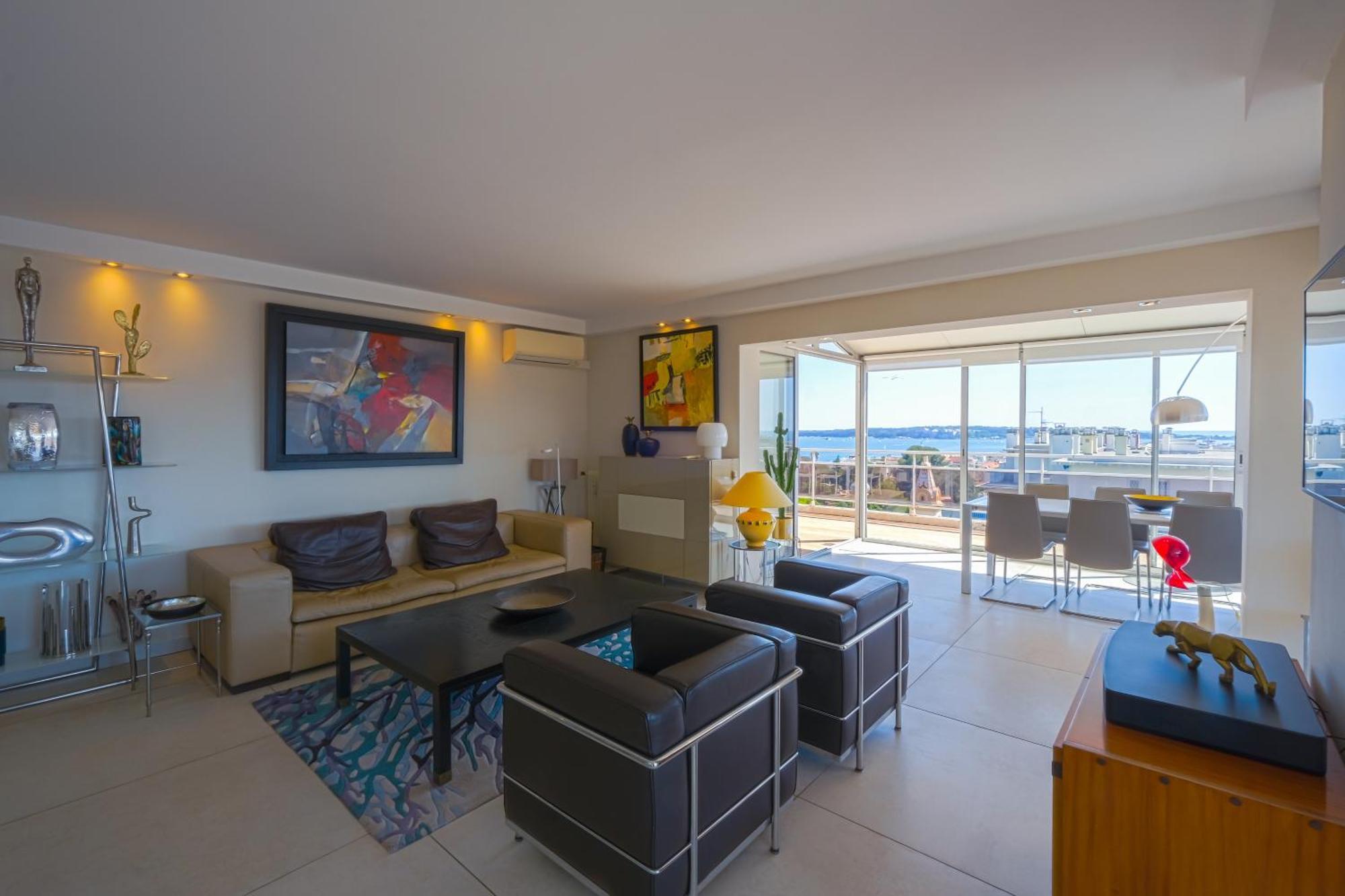 Villa Sur Le Toit - Vue Mer Exceptionnelle Cannes Extérieur photo
